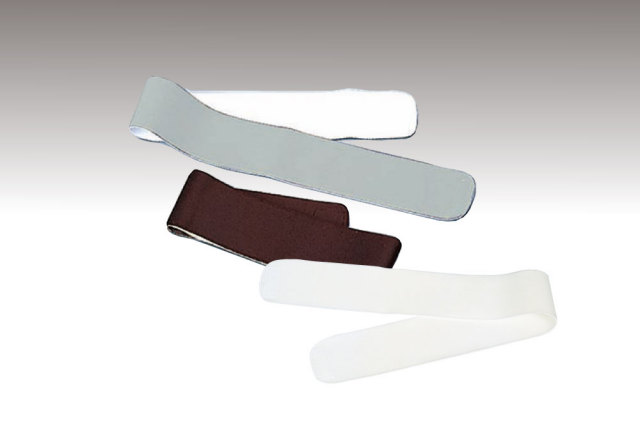 【和装用 帯 ワンタッチ 白】ワンタッチ式略帯（両面使用）1m