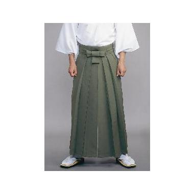 道中袴：浄土真宗本願寺派得度習礼用俗袴 あおむけ