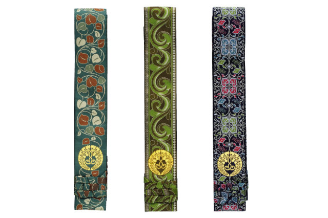 【法衣 袈裟】浄土真宗本願寺派　輪袈裟　本畳仕立て　金襴文様(中金紋)