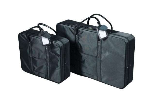 tumi leather garment bolsa