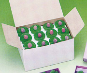 【水に浮かぶ安全ろうそく】　水蓮華　お徳用　紙箱入　60個入り1箱