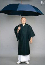 【雨傘 大型】大判雨傘　傘丈80cm(ジャンプ式)