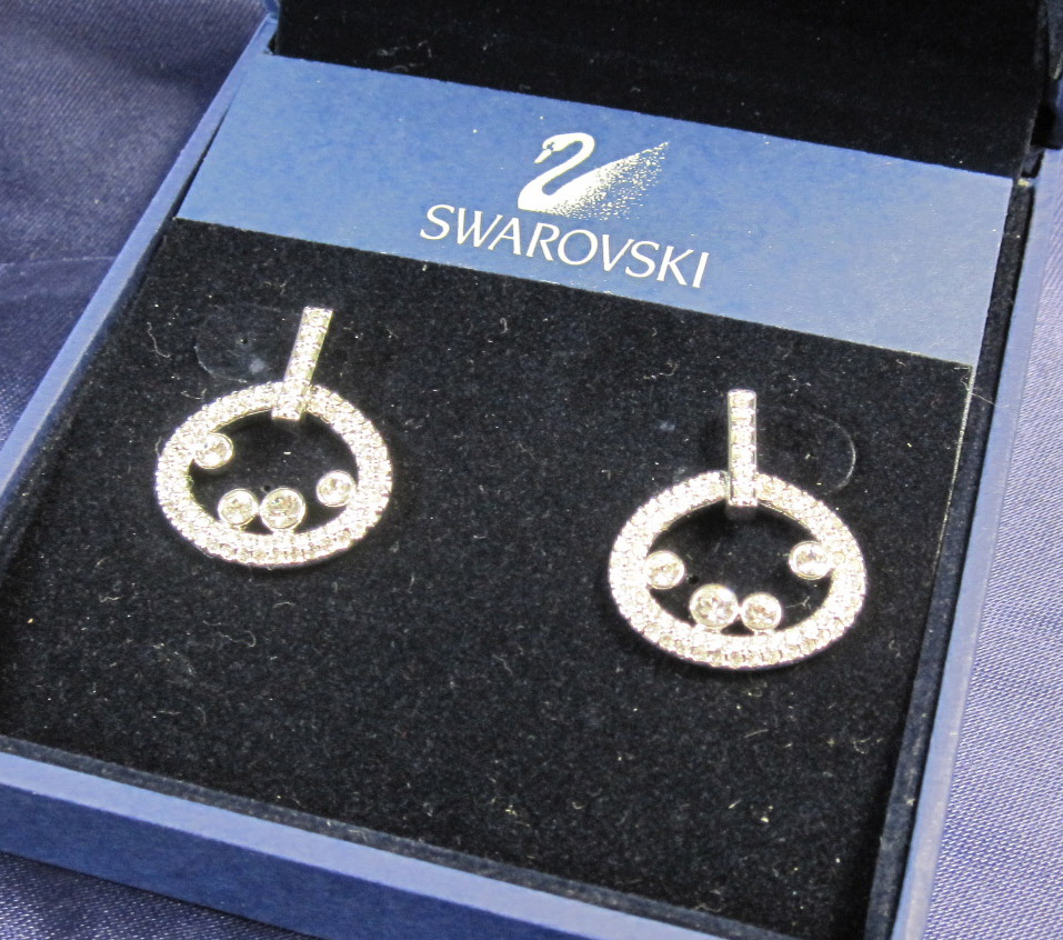 【美品】SWAROVSKI スワロフスキー　ピアス　869783 スワロフスキー SWAROVSKI アクセサリー ピアス 869783