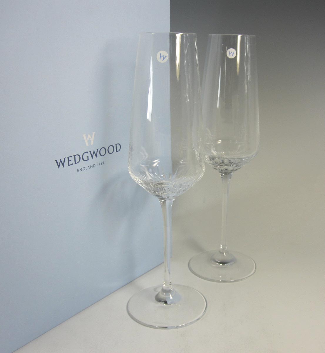 ウエッジウッドWedgwood デイライト シャンパンフルート(ペア) ウエッジウッドWedgwood デイライト シャンパンフルート(ペア)