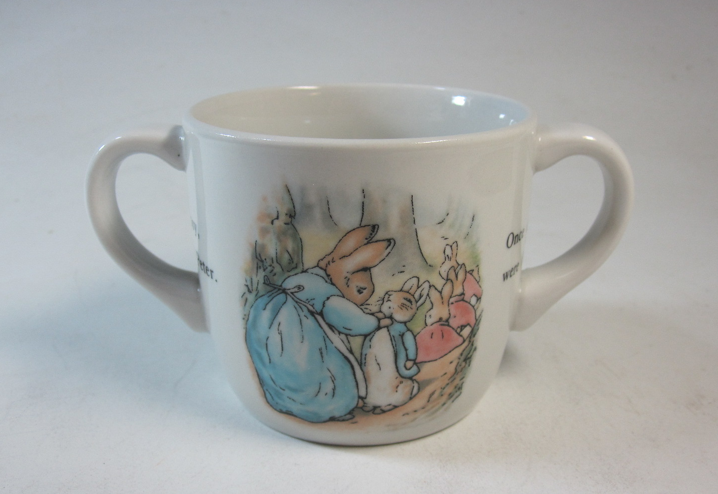 ウエッジウッド Wedgwood ピーターラビット オリジナル マグ両手