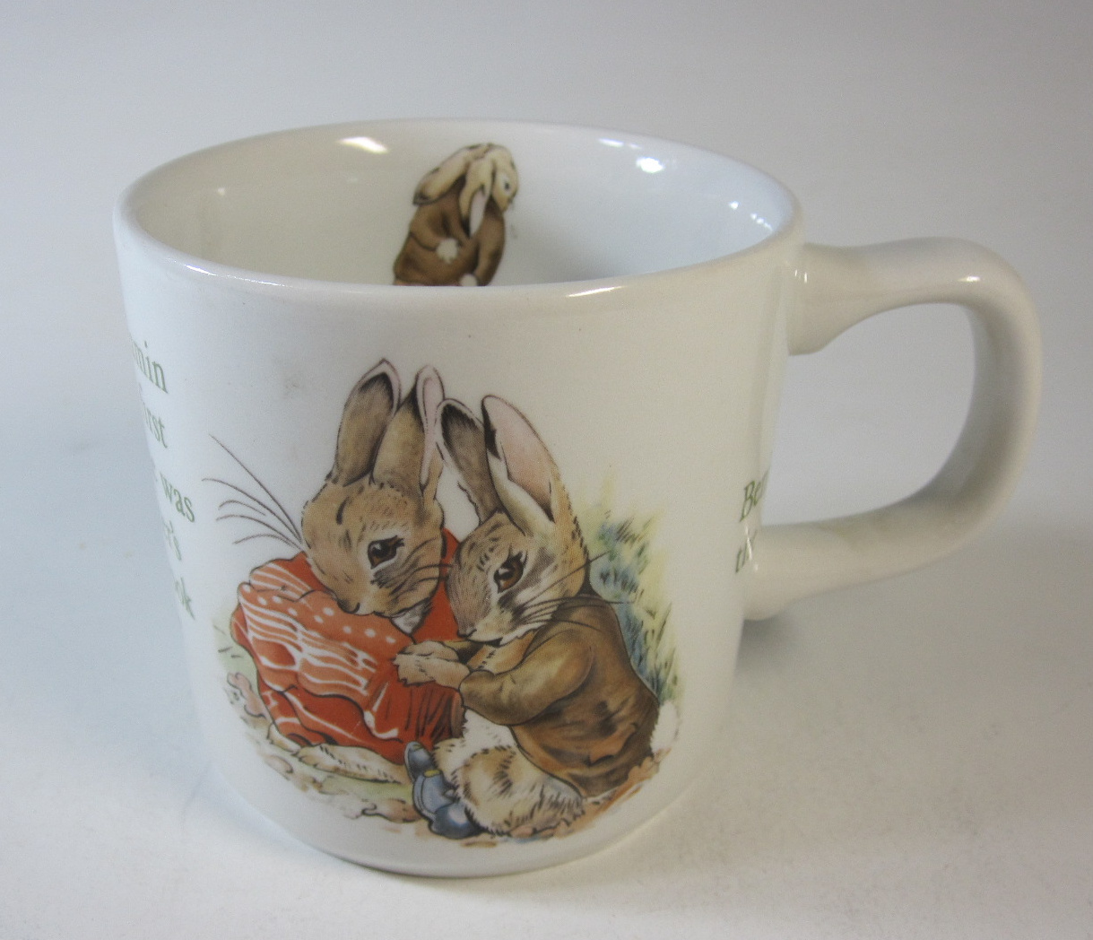 ウェッジウッド Wedgwood ピーターラビット ベンジャミン バニー マグ 