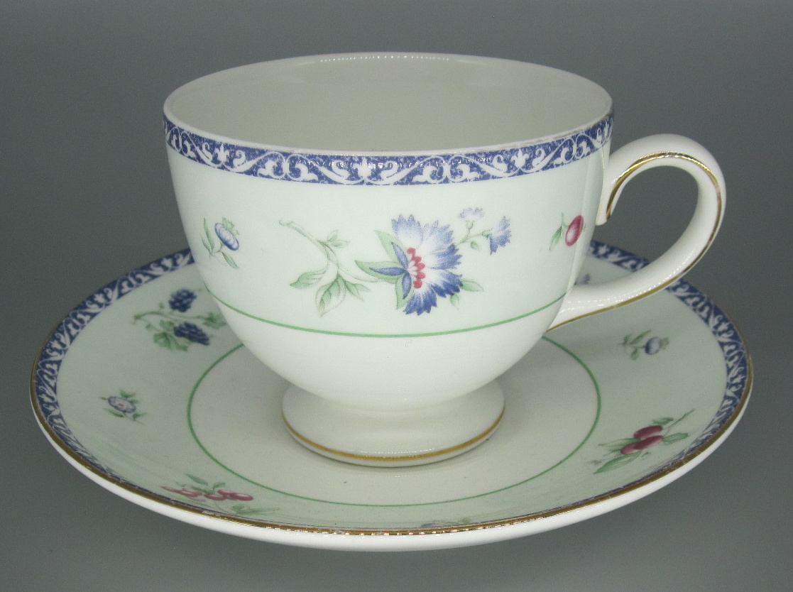 ウェッジウッド　WEDGWOOD　メドウフィールド　ティーカップ＆ソーサー リー　 【ウェッジウッド廃盤品/個数限定】