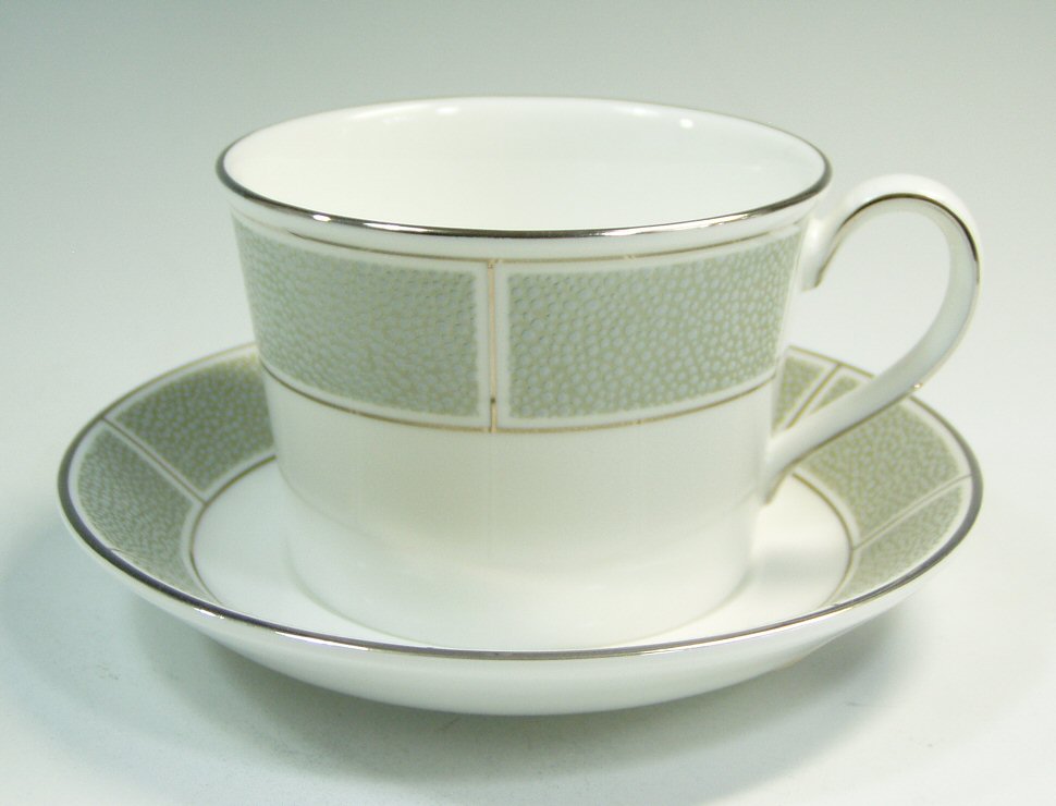 ウェッジウッド Wedgwood シャグリーン ジェード ティーカップ＆ソーサー