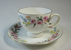 ウェッジウッド Wedgwood ダウンランド カップ＆ソーサー リー