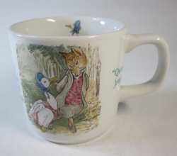 ウェッジウッド　Wedgwood   ピーターラビット　ジマイマ　パドルダック　マグ　英国製　MADE IN ENGLAND