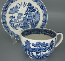 ウェッジウッドWedgwood ウィロウ ティーカップ＆ソーサー