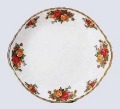ロイヤルアルバート　ROYAL ALBERT　オールドカントリーローズ　B&B（ブレッド＆バター）プレート【ロイヤルアルバート廃盤品】