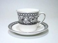 ウエッジウッドWedgwood  コントラスト/フロレンティーン　コーヒー　カップ＆ソーサー　