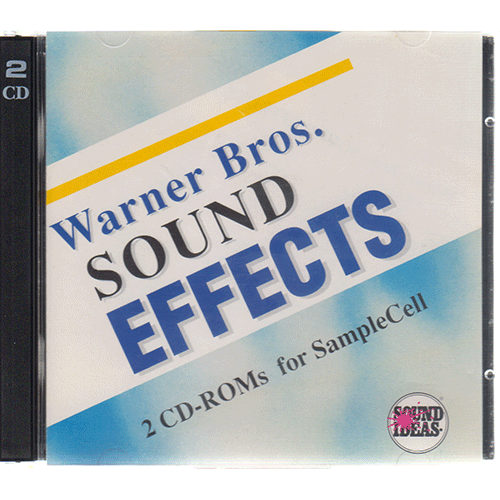 SOUND IDEAS 】Warner Bros. Sound Effects 2CDROMs