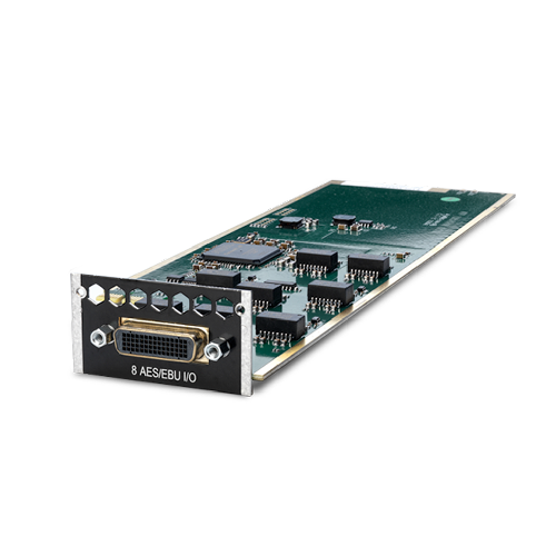 CARD-8AES - 8 AES3 I/O Card w. SRC and LFH connector