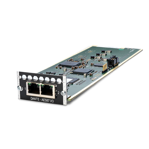CARD-DANTE - 128 ch. Dante/AES67 Card w. SRC