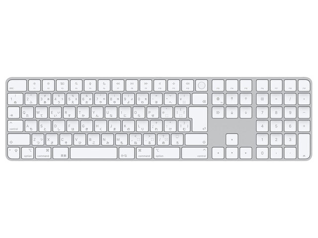 【在庫限り!!】Apple Touch ID搭載Magic Keyboard(テンキー付き)(日本語)(開封済み)