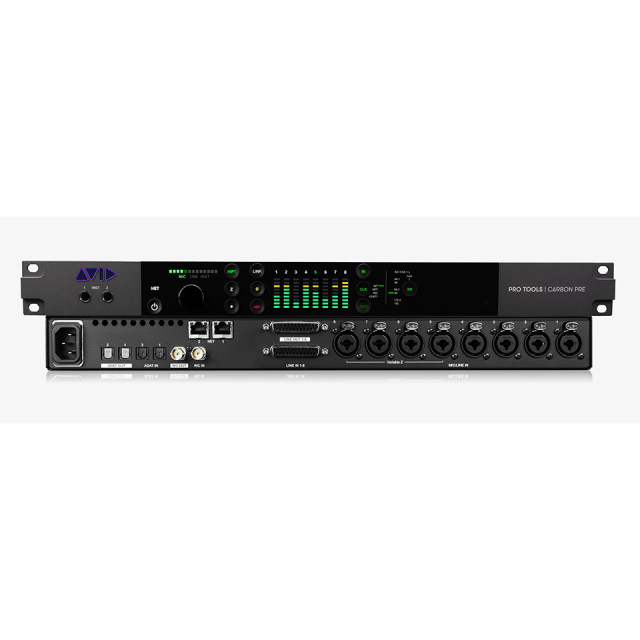 Carbon Pre - 8ch AVB Pristine Mic Preamp and IO (B級特価)