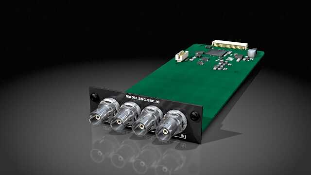 MADI2.BNC.SRC.IO 2 ポートMADI IO   coaxial MADI I/O module, BNC with HD SRC
