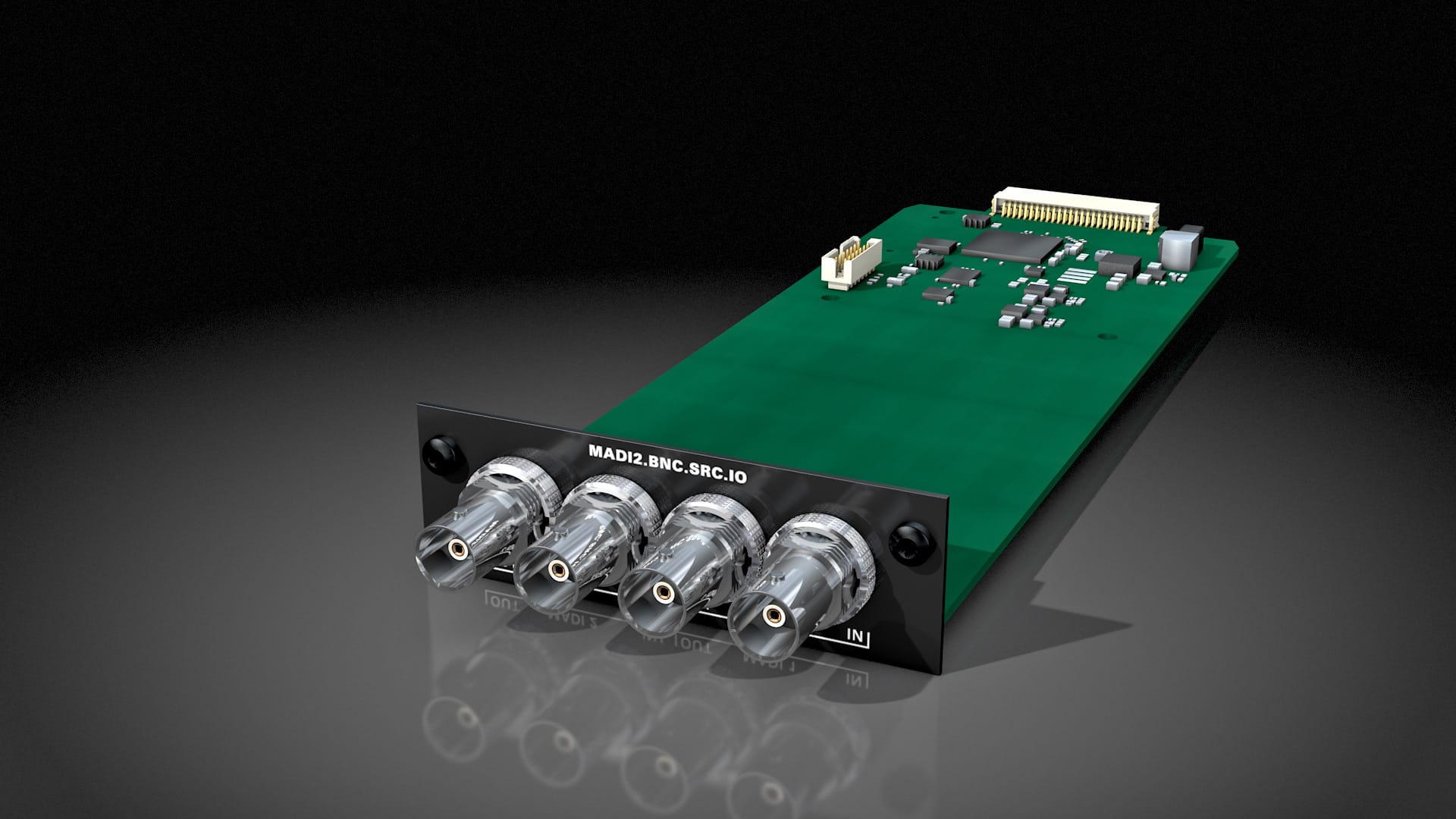 MADI2.BNC.SRC.IO 2 ポートMADI IO   coaxial MADI I/O module, BNC with HD SRC