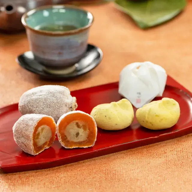 柿寿楽と栗きんとん詰合せ