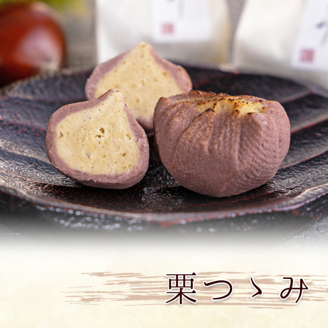 18個 御菓子詰合せ二段(椿) <柿寿楽：4個・五穀くるみ餅：4個・栗