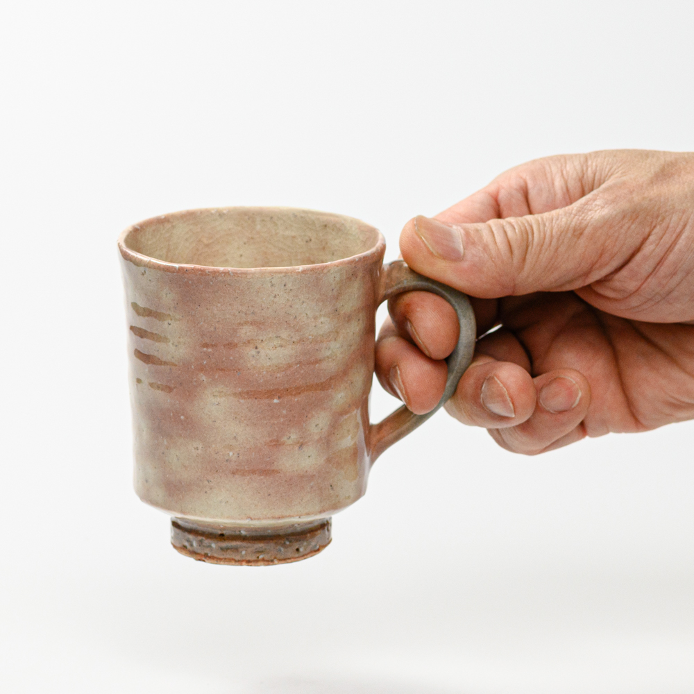 萩焼(伝統的工芸品)マグカップ小御本手筒No570