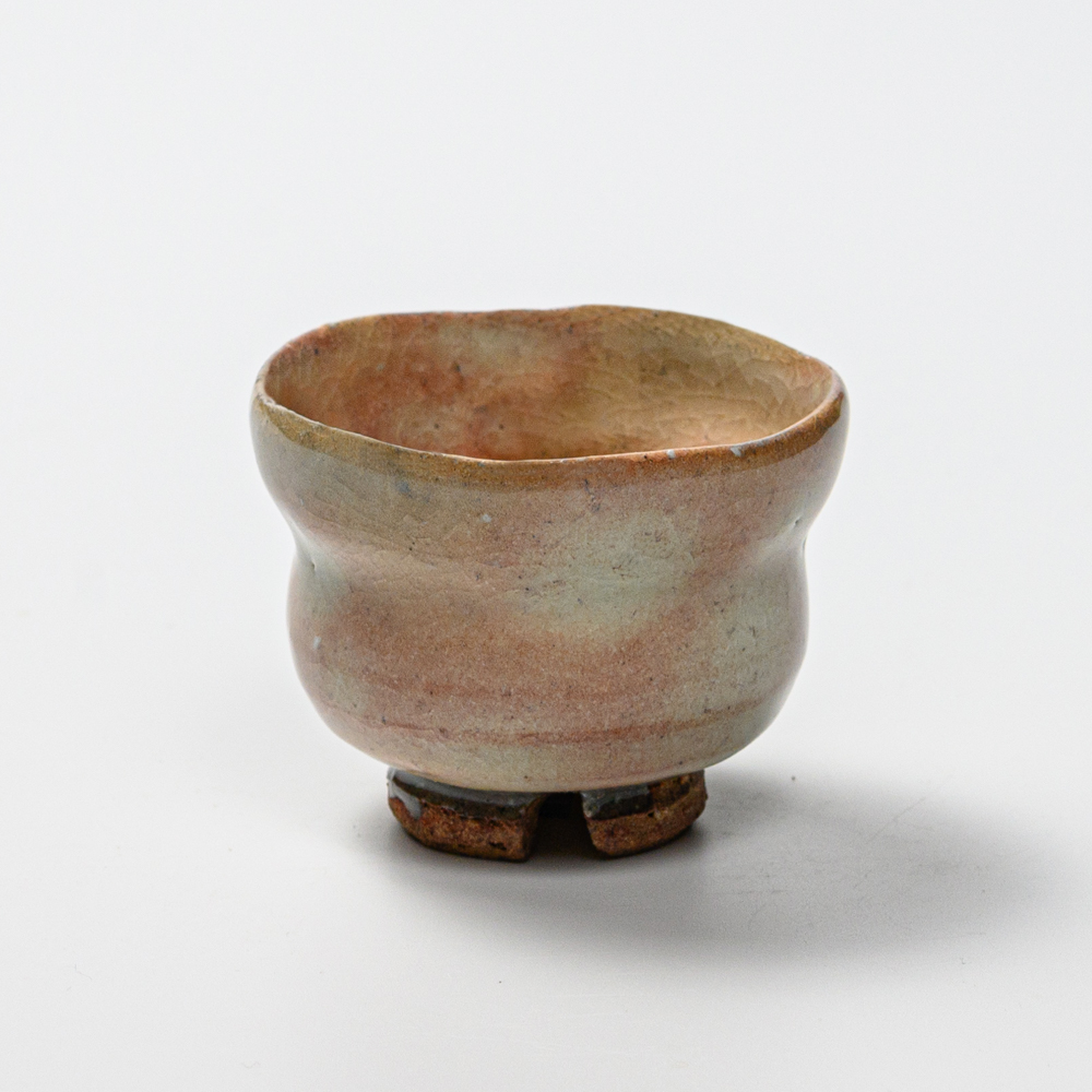 萩焼(伝統的工芸品)ぐい呑御本手ひさごNo811