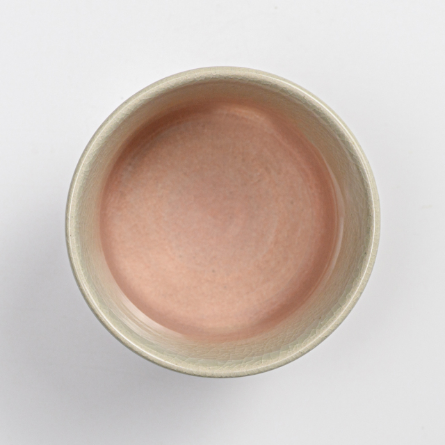 萩焼(伝統的工芸品)そばちょこ姫萩端反櫛目