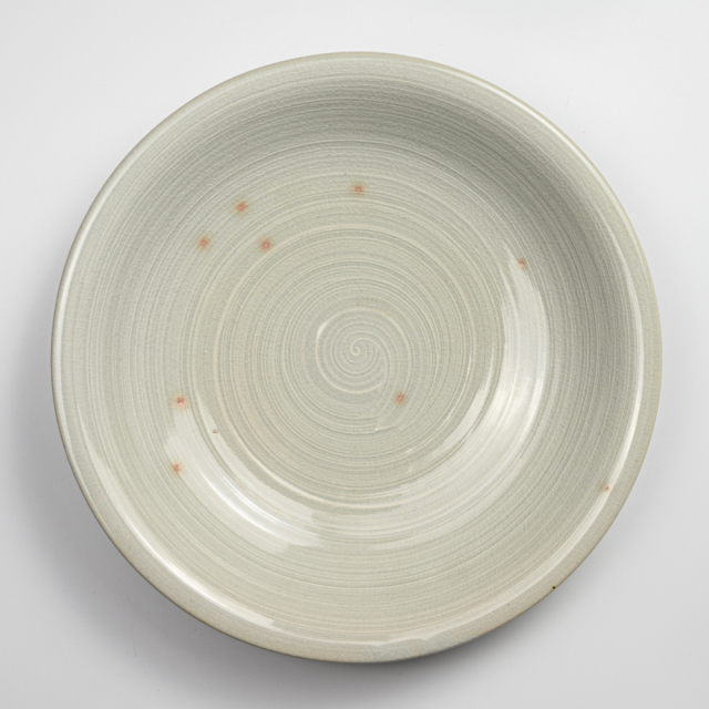 萩焼(伝統的工芸品)特大鉢刷毛姫朝顔