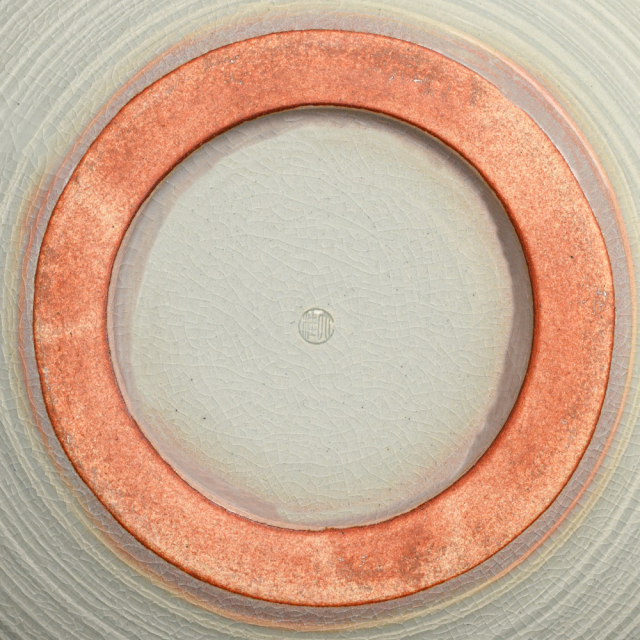 萩焼(伝統的工芸品)特大鉢刷毛姫朝顔