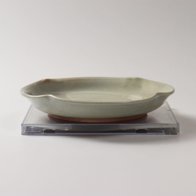 萩焼(伝統的工芸品)銘々皿刷毛姫四つ葉