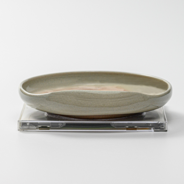 萩焼(伝統的工芸品)銘々皿刷毛姫豆形一辺