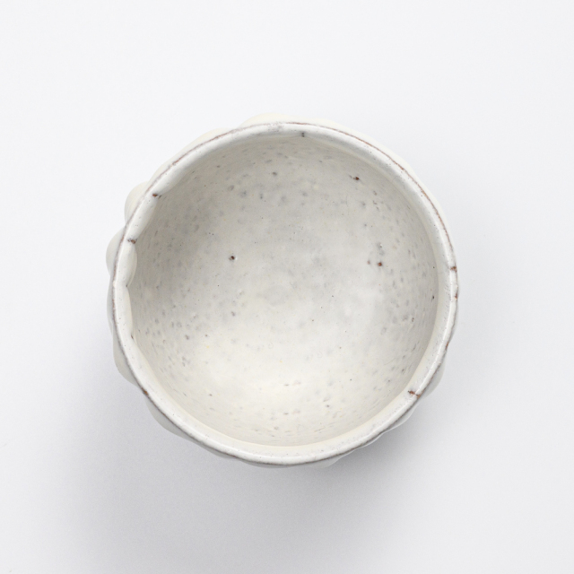 萩焼(伝統的工芸品)汲出し湯呑小鬼白特呉器No124