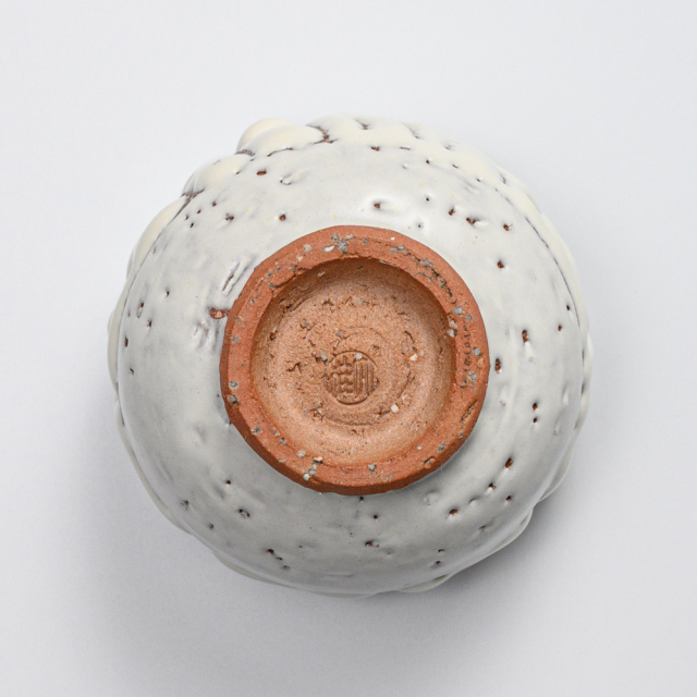 萩焼(伝統的工芸品)汲出し湯呑小鬼白特呉器No124