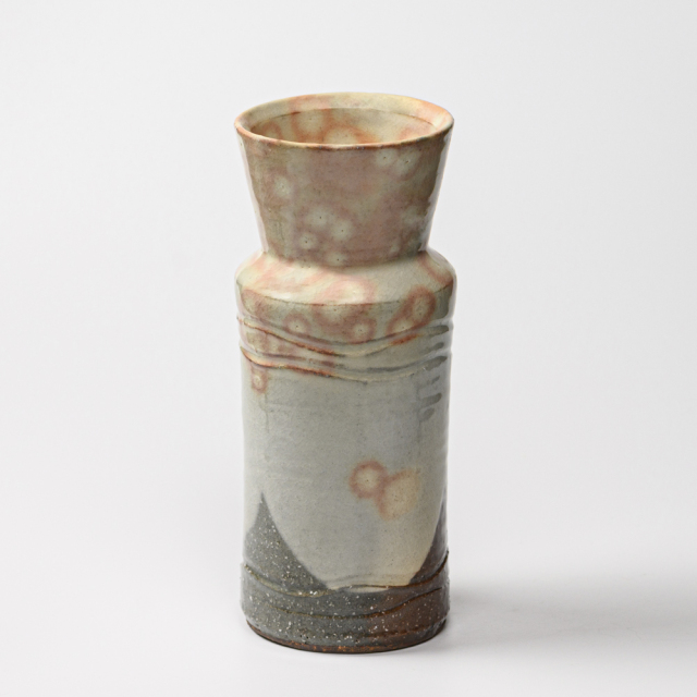 萩焼(伝統的工芸品)花入御本手砧No1404