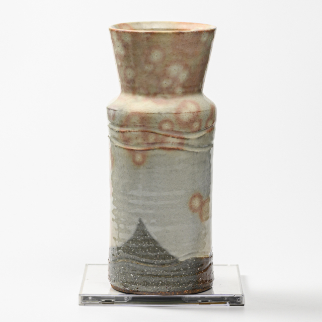 萩焼(伝統的工芸品)花入御本手砧No1404