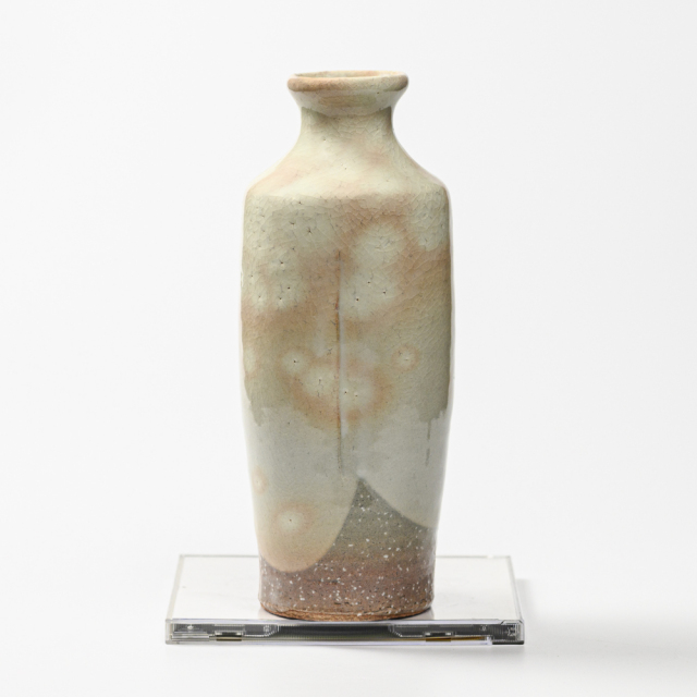 萩焼(伝統的工芸品)花入御本手撫肩衝No1405