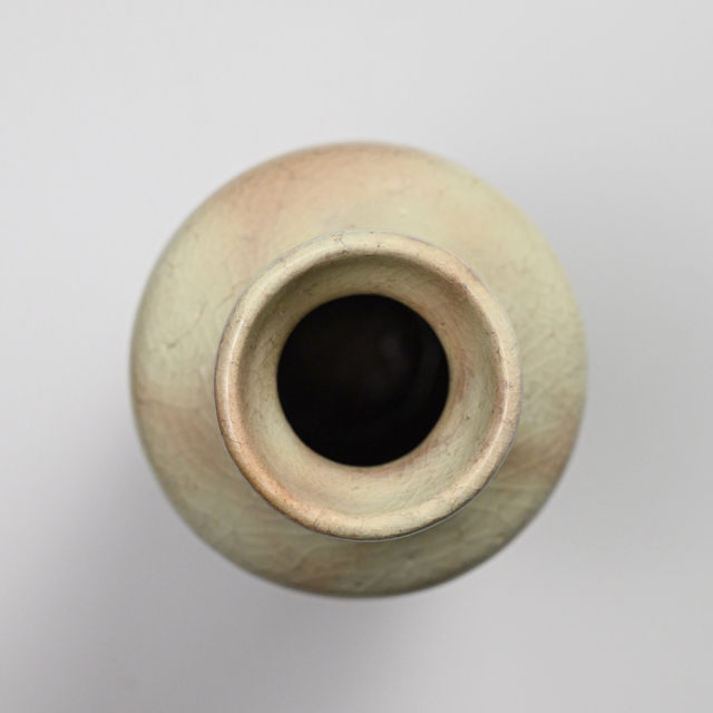 萩焼(伝統的工芸品)花入御本手撫肩衝No1405