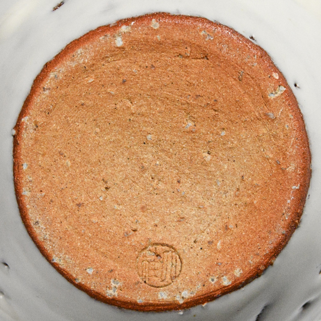 萩焼(伝統的工芸品)花入鬼白松曽呂利No1407