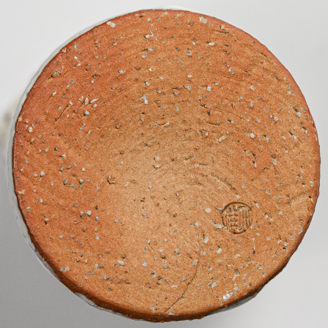 萩焼(伝統的工芸品)花入鬼白松円錐形桂No1411