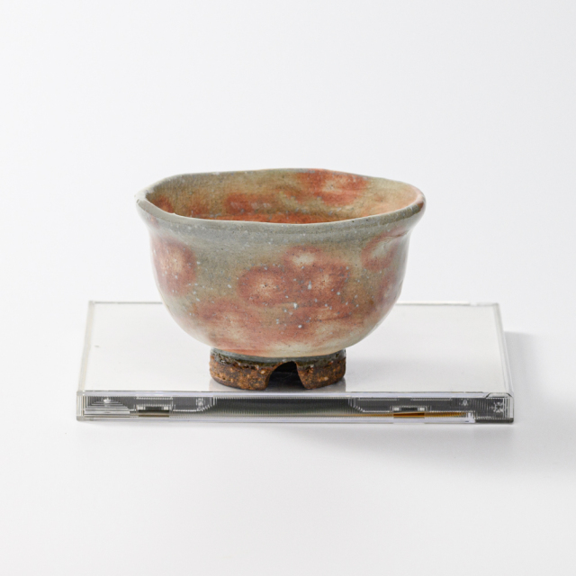 萩焼(伝統的工芸品)汲出し湯呑大御本手朝顔No141