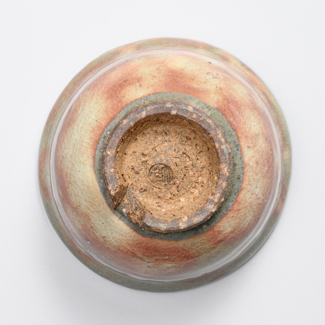 萩焼(伝統的工芸品)汲出し湯呑大御本手朝顔No141