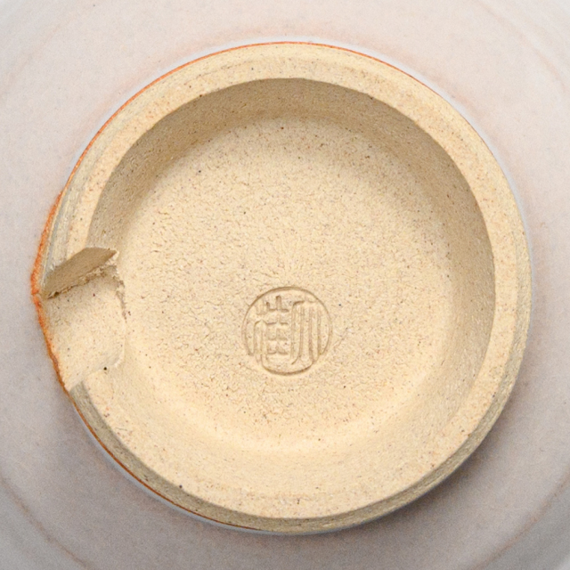 萩焼(伝統的工芸品)汲出し湯呑大白姫朝顔No142