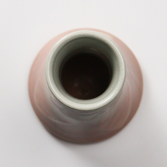 萩焼(伝統的工芸品)花入小細手刷毛姫円錐形No1451