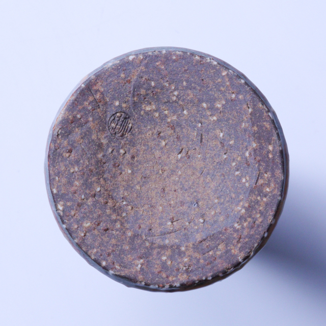 萩焼(伝統的工芸品)花入小細手御本手円錐形No1459