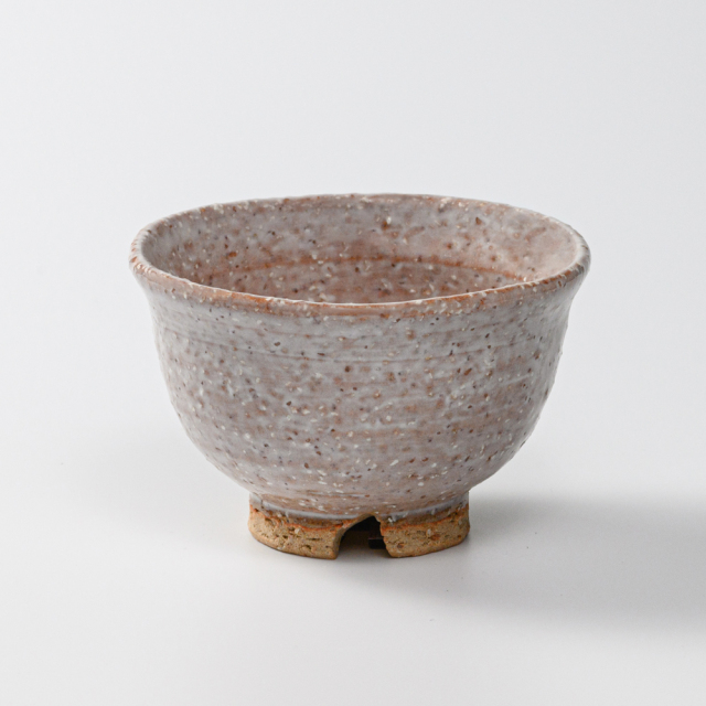 萩焼(伝統的工芸品)汲出し湯呑大鬼萩朝顔