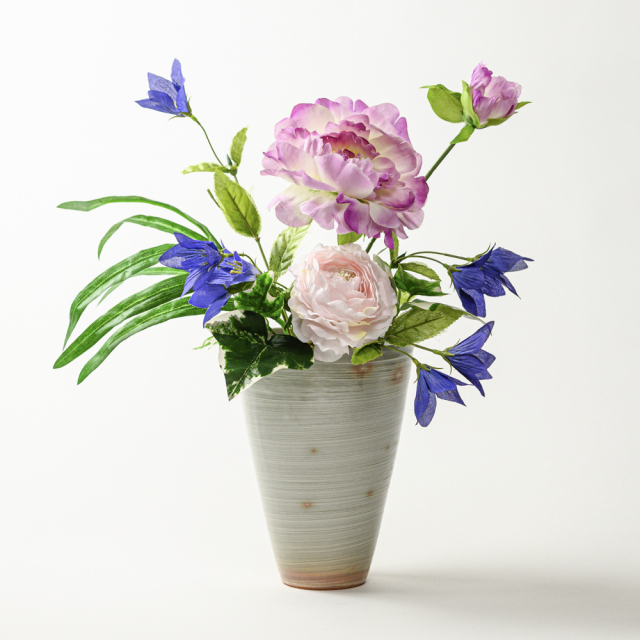 萩焼　花入れ 萩焼花入（化粧・御本手） | 萩のうつわ