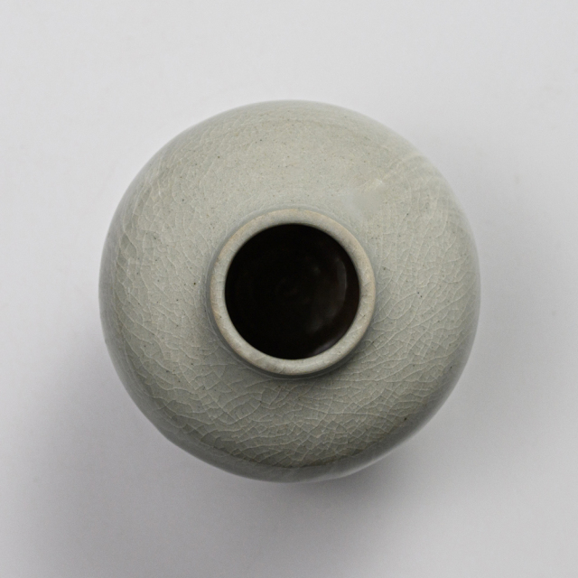 萩焼(伝統的工芸品)ミニ花入刷毛姫瓶子No1531