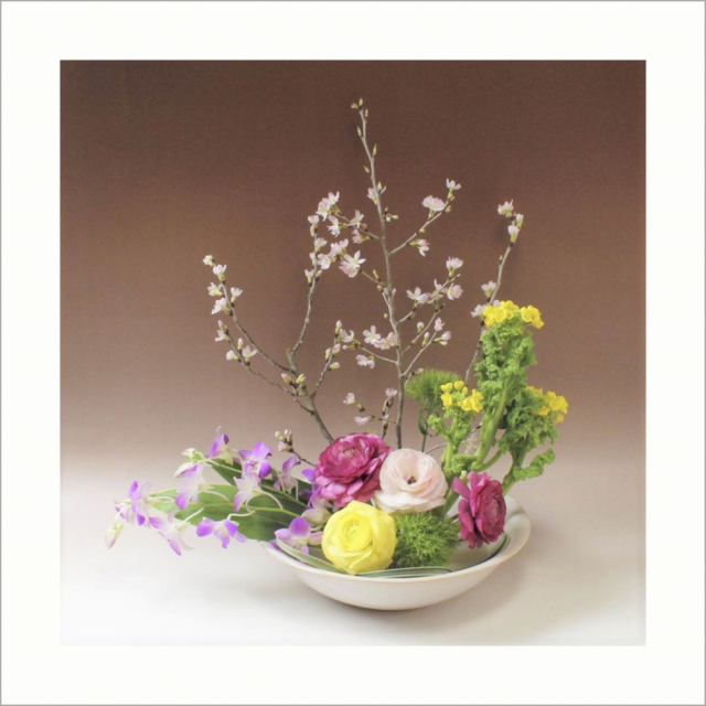 萩焼(伝統的工芸品)水盤白姫朝顔No1605